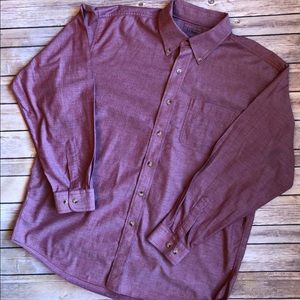 L.L.Bean long sleeve, button down dress shirt
